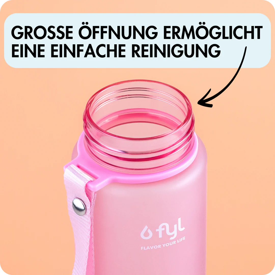 400ml Trinkflasche (Rosa) - Image 4
