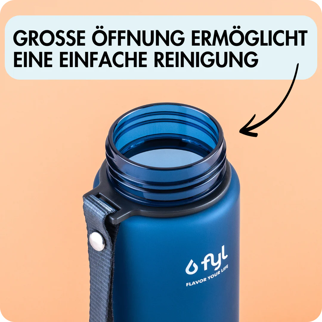 400ml Trinkflasche (Dunkelblau) - Image 5